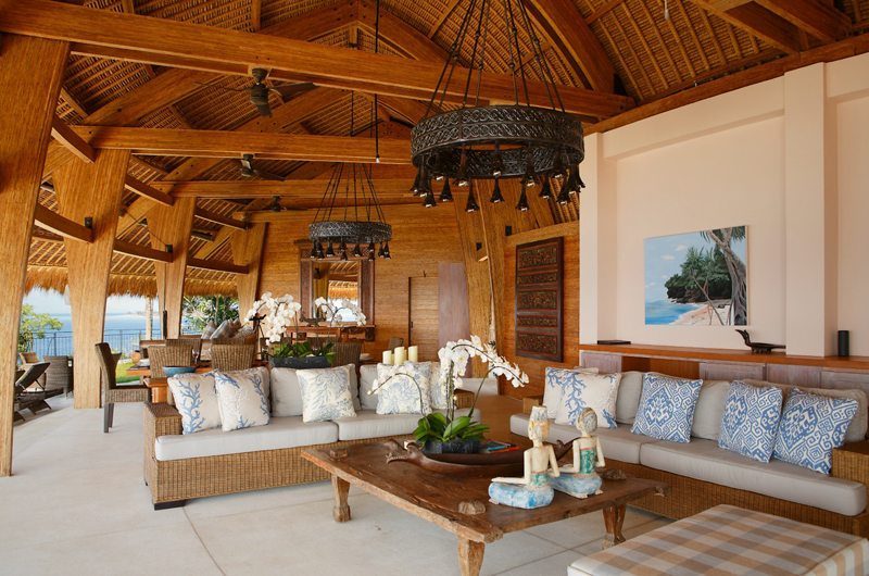 Villa Tanjung Living Room | Nusa Lembongan, Bali