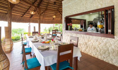 Pure Shores Villa Dining with Crockery | Anda, Bohol