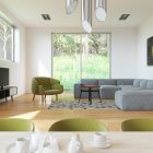 Solar Chalets Living Area | Hakuba, Nagano