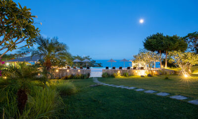 Koh Koon Gardens and Pool at Night with View | Koh Samui, Thailand