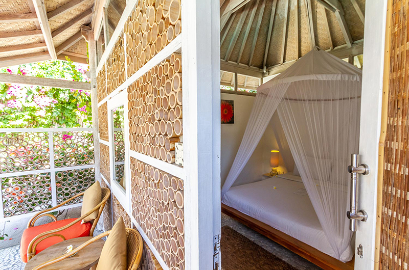 Les Villas Ottalia Gili Meno Bedroom Entrance | Gili Meno, Lombok