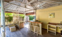 Les Villas Ottalia Gili Meno Kitchen and Living Area | Gili Meno, Lombok