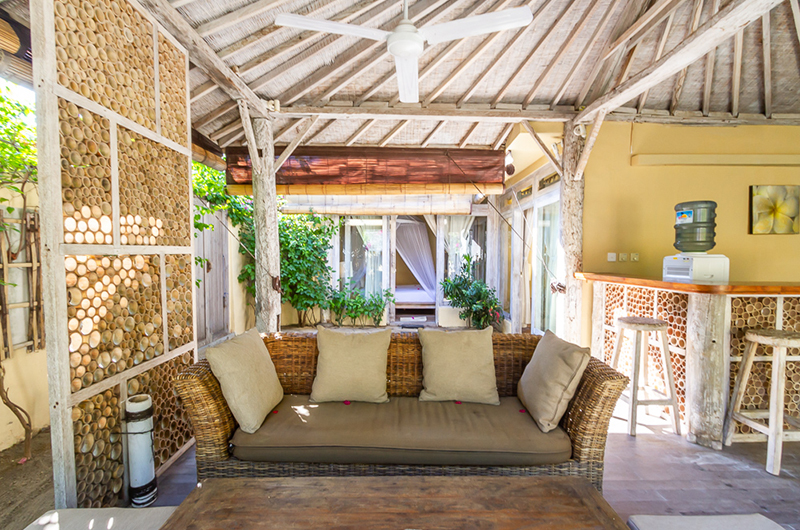 Les Villas Ottalia Gili Meno Living Area | Gili Meno, Lombok