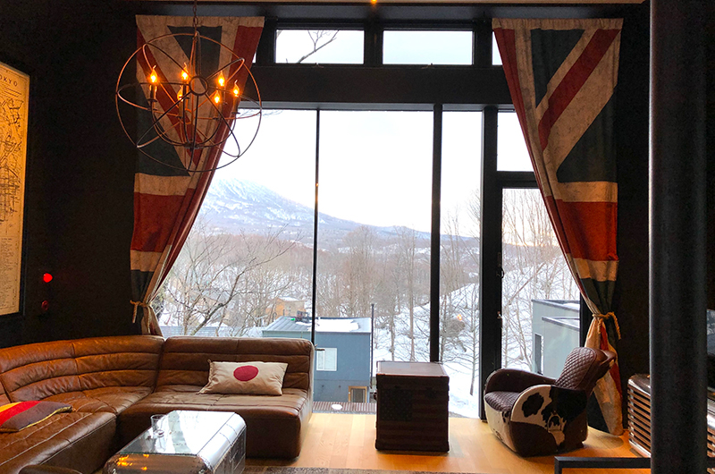 Millesime Living Area with Views | Hirafu, Niseko