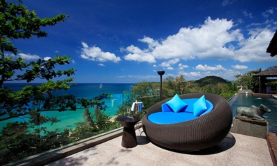 Bluesiam Villa Seating Area with Sea View | Phuket, Thailand