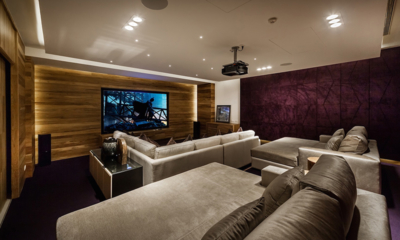 Villa Amarapura Lounge Area with TV | Cape Yamu, Phuket