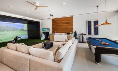 Villa Amarapura Lounge Area with Billiard Table | Cape Yamu, Phuket