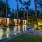 Villa Naty Pool at Night | Umalas, Bali