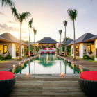 Villa Naty Pool at Night | Umalas, Bali