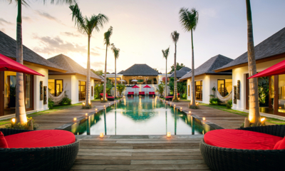 Villa Naty Pool at Night | Umalas, Bali