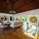 Villa Naty Living Area with View | Umalas, Bali