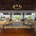 Villa Naty Living Area with Pool View | Umalas, Bali