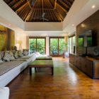 Villa Naty TV Room with Wooden Floor | Umalas, Bali
