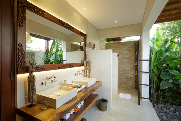 Villa Naty His and Hers Bathroom | Umalas, Bali