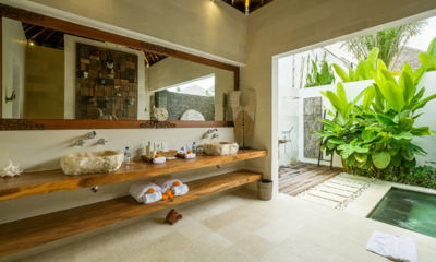 Villa Naty His and Hers Bathroom with View | Umalas, Bali