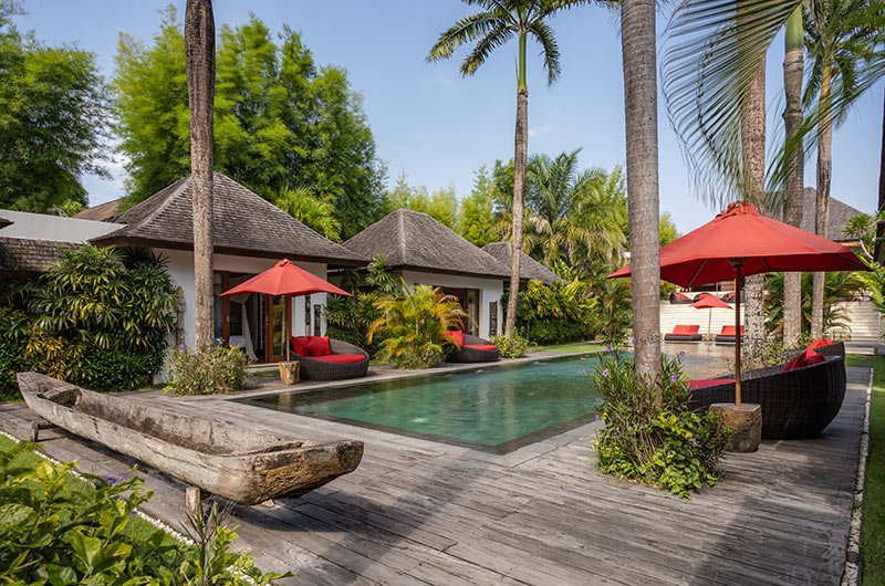Villa Naty Pool Side Area | Umalas, Bali