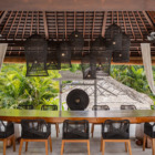 Villa Naty Dining Area with Garden View | Umalas, Bali