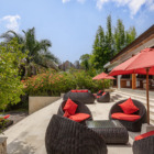 Villa Naty Open Plan Seating Area with Garden View | Umalas, Bali