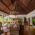 Villa Naty Living Area with Wooden Floor | Umalas, Bali