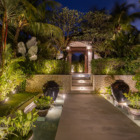 Villa Naty Pathway to the Entrance at Night | Umalas, Bali