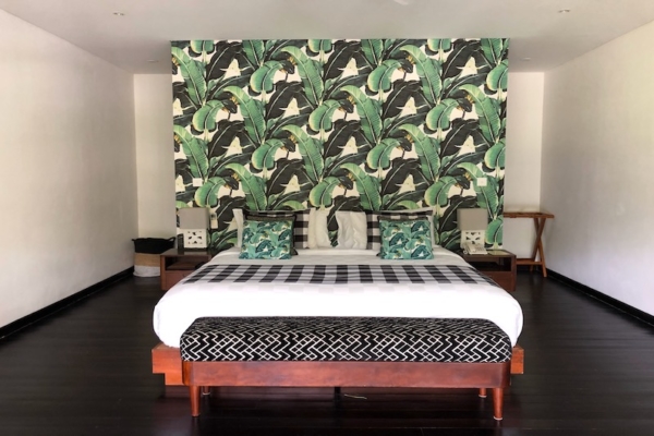 Villa Tjitrap Bedroom with Wooden Floor | Seminyak, Bali