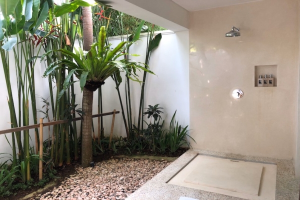 Villa Tjitrap Open Shower Room | Seminyak, Bali