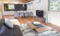 Bluebird Chalets Living and Dining Room | Hakuba, Nagano
