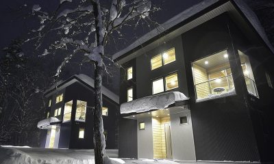 Bluebird Chalets Night View Building | Hakuba, Nagano