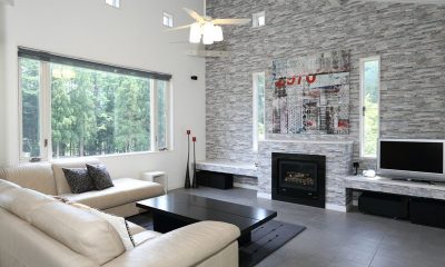 Powdersuites Living Room | Hakuba, Japan