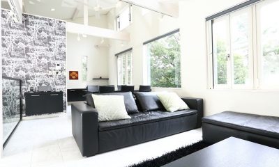 Powder Suites Living Area | Hakuba, Japan