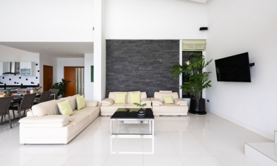 Karpe Diem Living Area with TV | Chaweng, Koh Samui