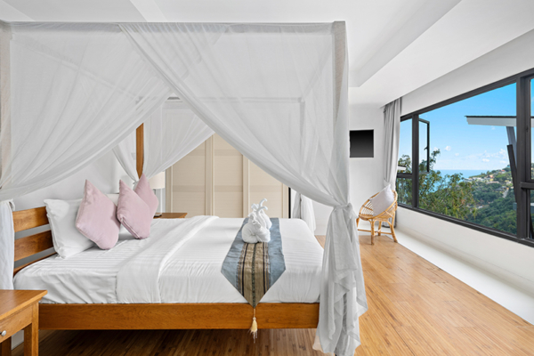 Karpe Diem Bedroom Four with View | Chaweng, Koh Samui