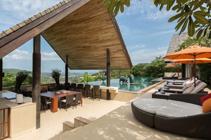 Panacea Retreat Purana Residence Swimming Pool Area | Bophut, Koh Samui
