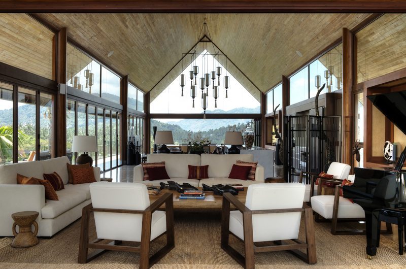 Praana Residence Panacea Retreat Living Room | Koh Samui, Thailand