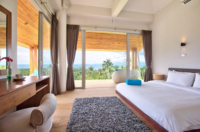 Villa Monsoon Bedroom with Balcony | Bang Por, Koh Samui