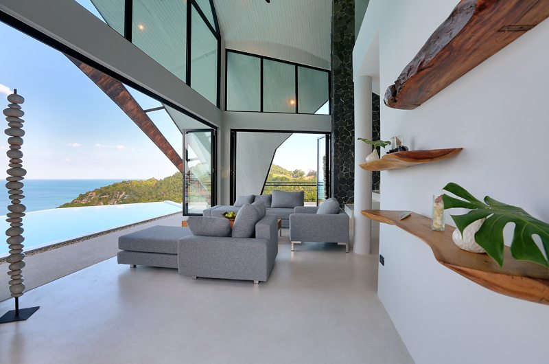 Villa Moonshadow Living Room | Koh Samui, Thailand
