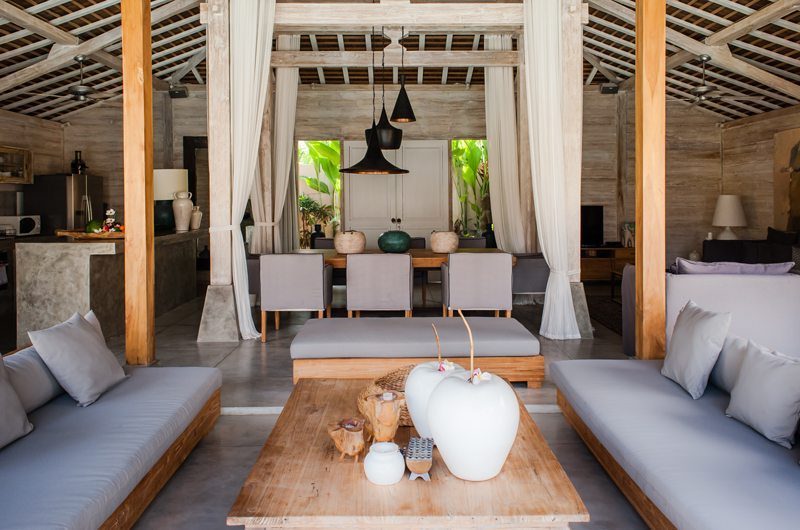Villa Taramille Living And Dining Area | Kerobokan, Bali