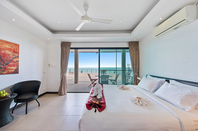 Ban Nai Fan Bedroom One and Balcony with Sea View | Choeng Mon, Koh Samui