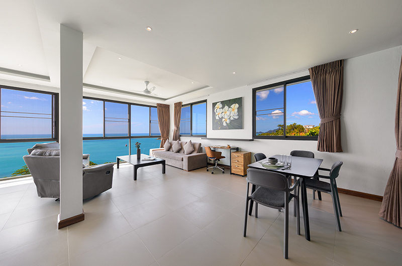 Ban Nai Fan Bedroom Four with Seating Area and Sea View | Choeng Mon, Koh Samui