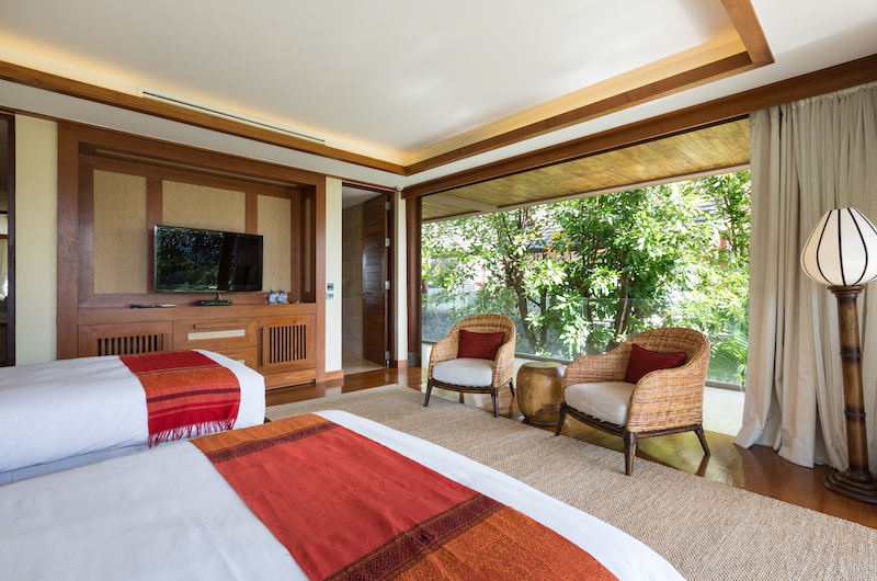 Praana Residence Twin Bedroom with Seating | Bophut, Koh Samui