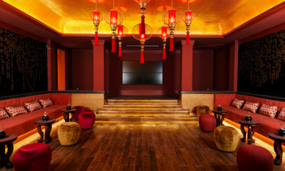 Praana Residence Seating Area with Lights | Bophut, Koh Samui