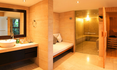 Praana Residence Bathroom with Seating Area | Bophut, Koh Samui