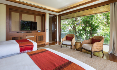 Praana Residence Twin Bedroom with Seating Area | Bophut, Koh Samui