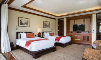 Praana Residence Twin Bedroom with TV | Bophut, Koh Samui