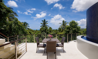 Villa Maphraaw Open Plan Dining Area with View | Koh Samui, Thailand