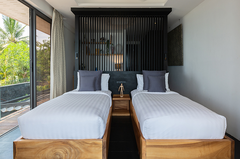 Villa U Bedroom Three with Twin Beds | Lipa Noi, Koh Samui