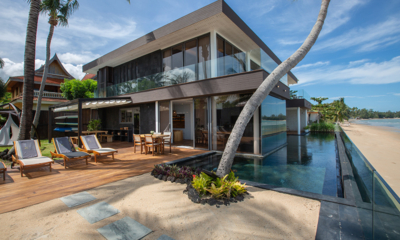 Villa U Pool Side Area with Palm Tree | Lipa Noi, Koh Samui