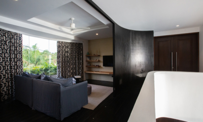 Villa U Up Stairs Lounge Area with TV | Lipa Noi, Koh Samui