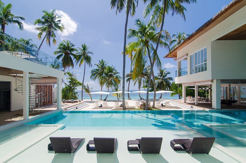 The Amilla Villa Estate Sun Loungers | Baa Atoll | Maldives The Amilla Villa Estate Sun Loungers | Baa Atoll | Maldives
