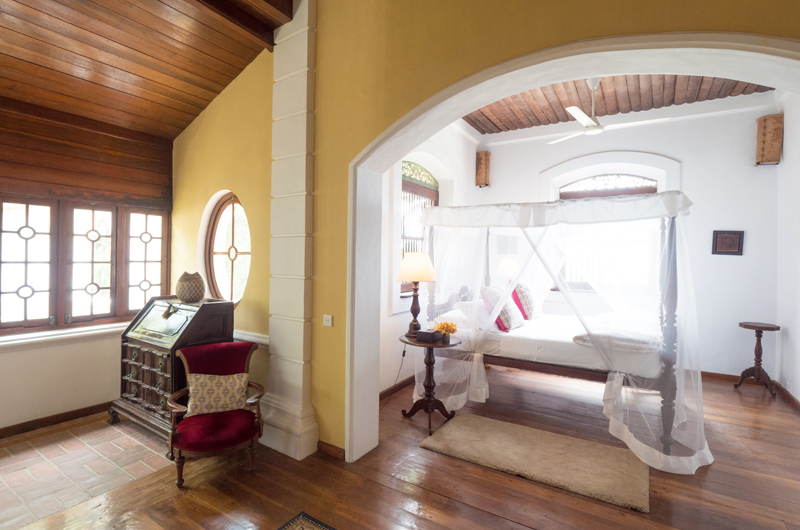 Pointe Sud Bedroom with Wooden Floor | Mirissa, Sri Lanka